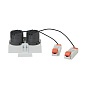 ART-SQF-180x2 LED светильник встраиваемый безрамочный полуповоротный Downlight   -  Встраиваемые светильники 